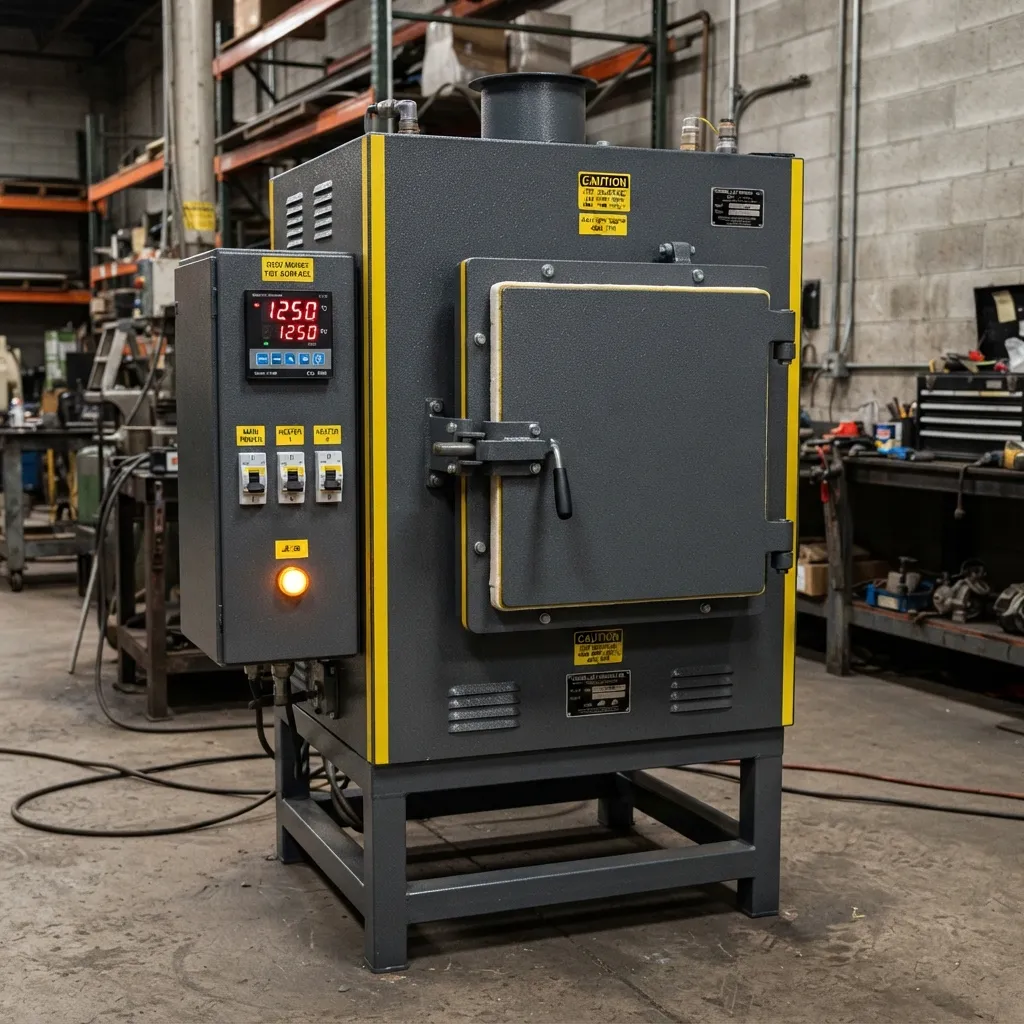 High-Temperature Industrial Box Furnace