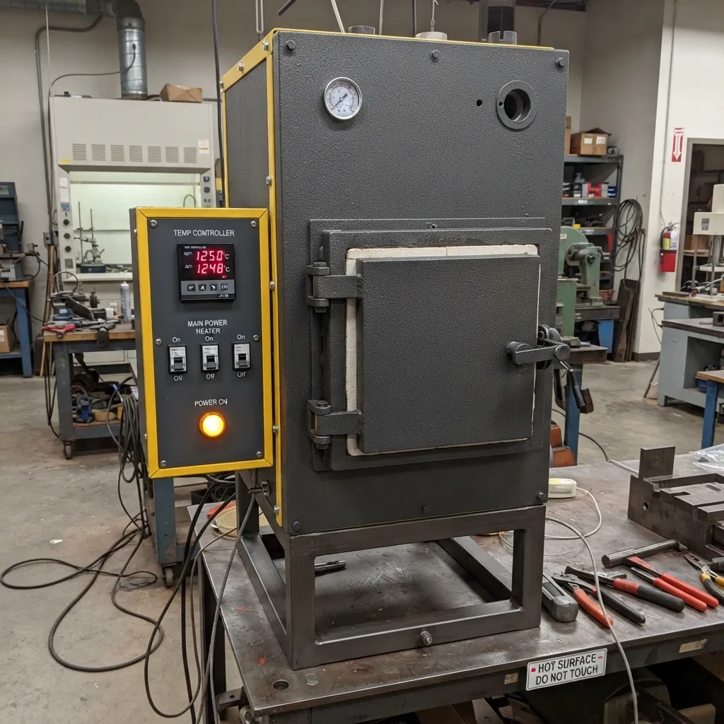700°C Residue Analysis Furnace Chamber 900 x 560 x 560 MM / 90 x 56 x 56 CM / 36 x 22 x 22 INCH | Manufacturer India